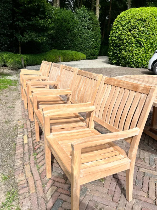 Gooische Buurman Teakhout Reiniging & onderhoud